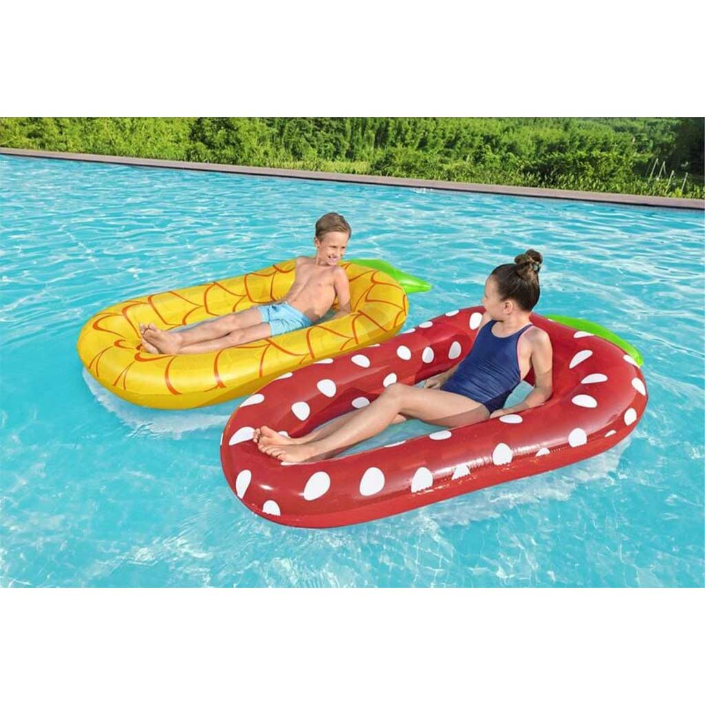 imagen de Bestway: Sweet Summer™ Colchoneta inflable de frutas con red 164x88x23cm varios 1ud 2