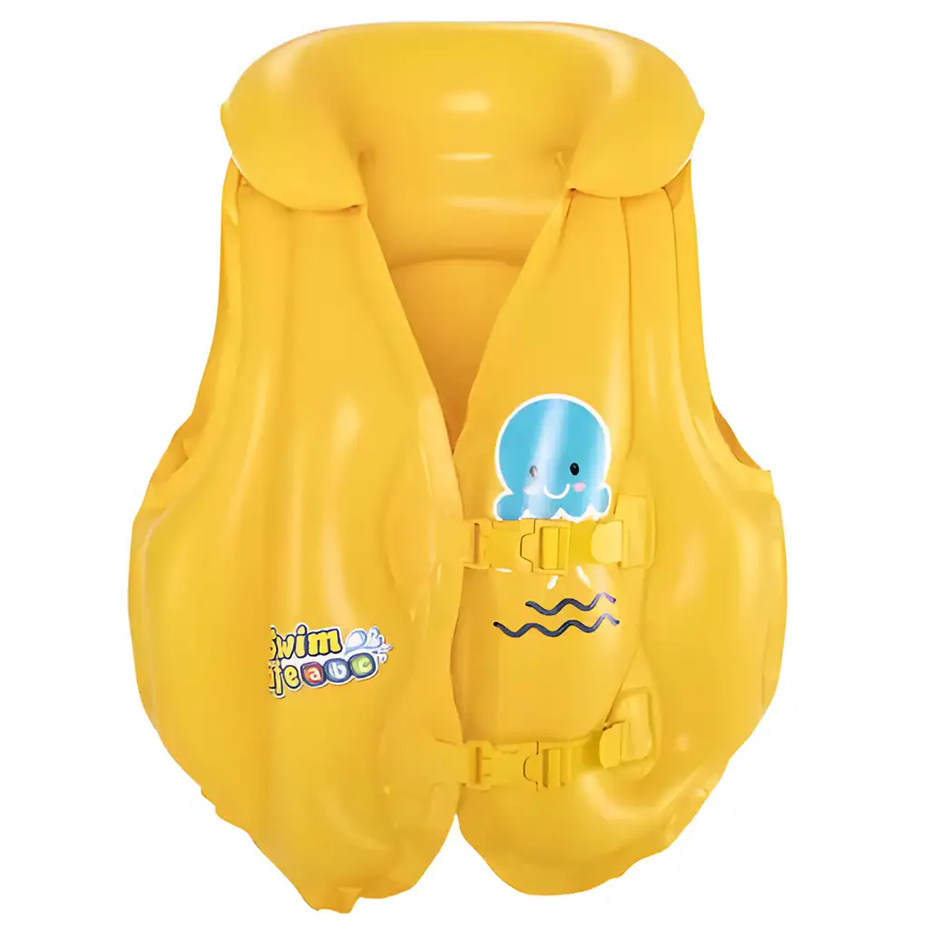 imagen de Bestway: Swim Safe - Chaleco de natación inflable para niños 51x46cm 1