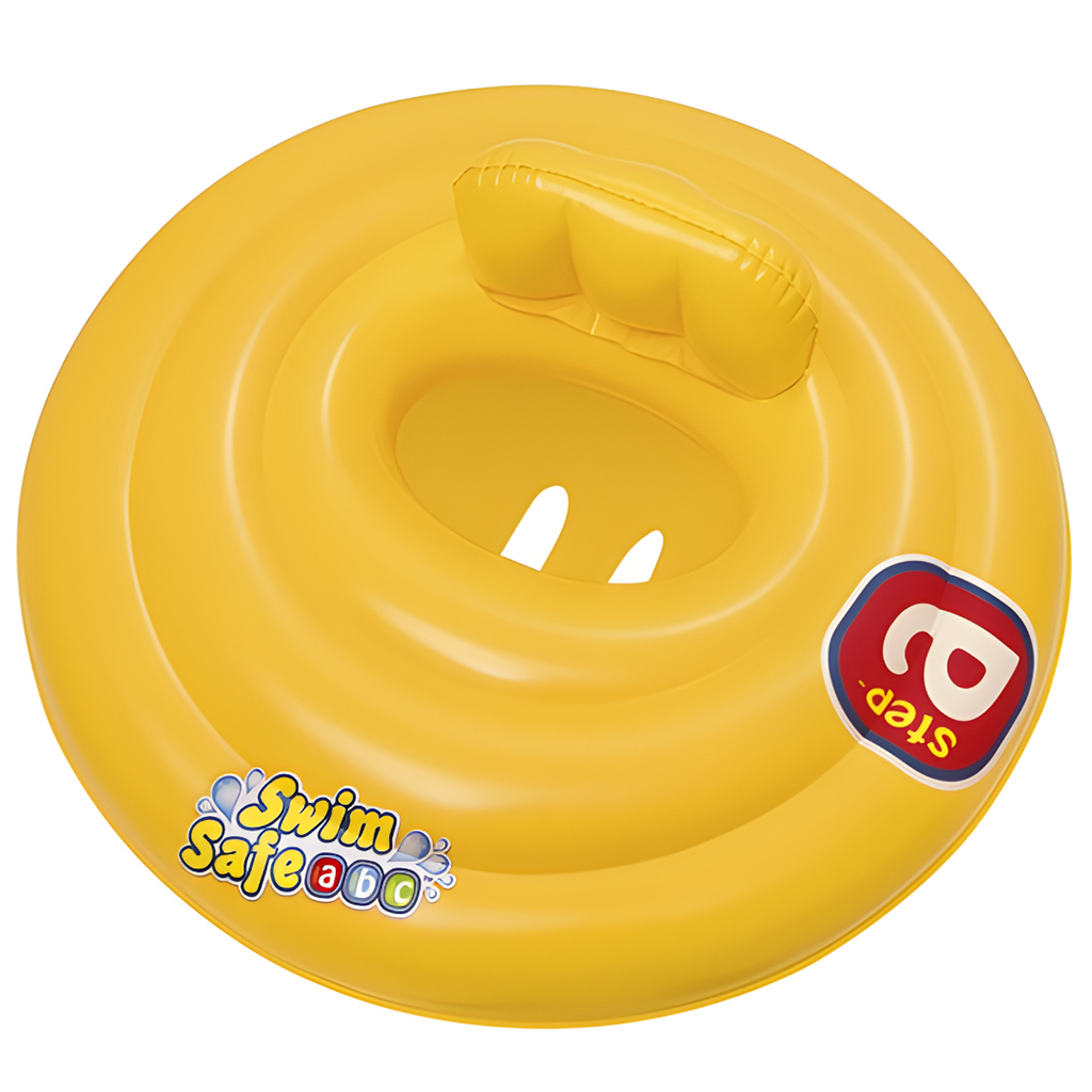 imagen de Bestway: Swim Safe - Flotador de bebé con tres anillos 69cm 1