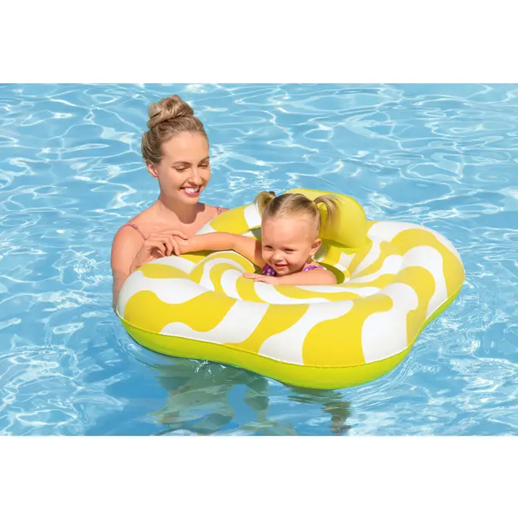 imagen de Bestway: Swim Safe flotador para bebé con dos anillos 79 cm 2