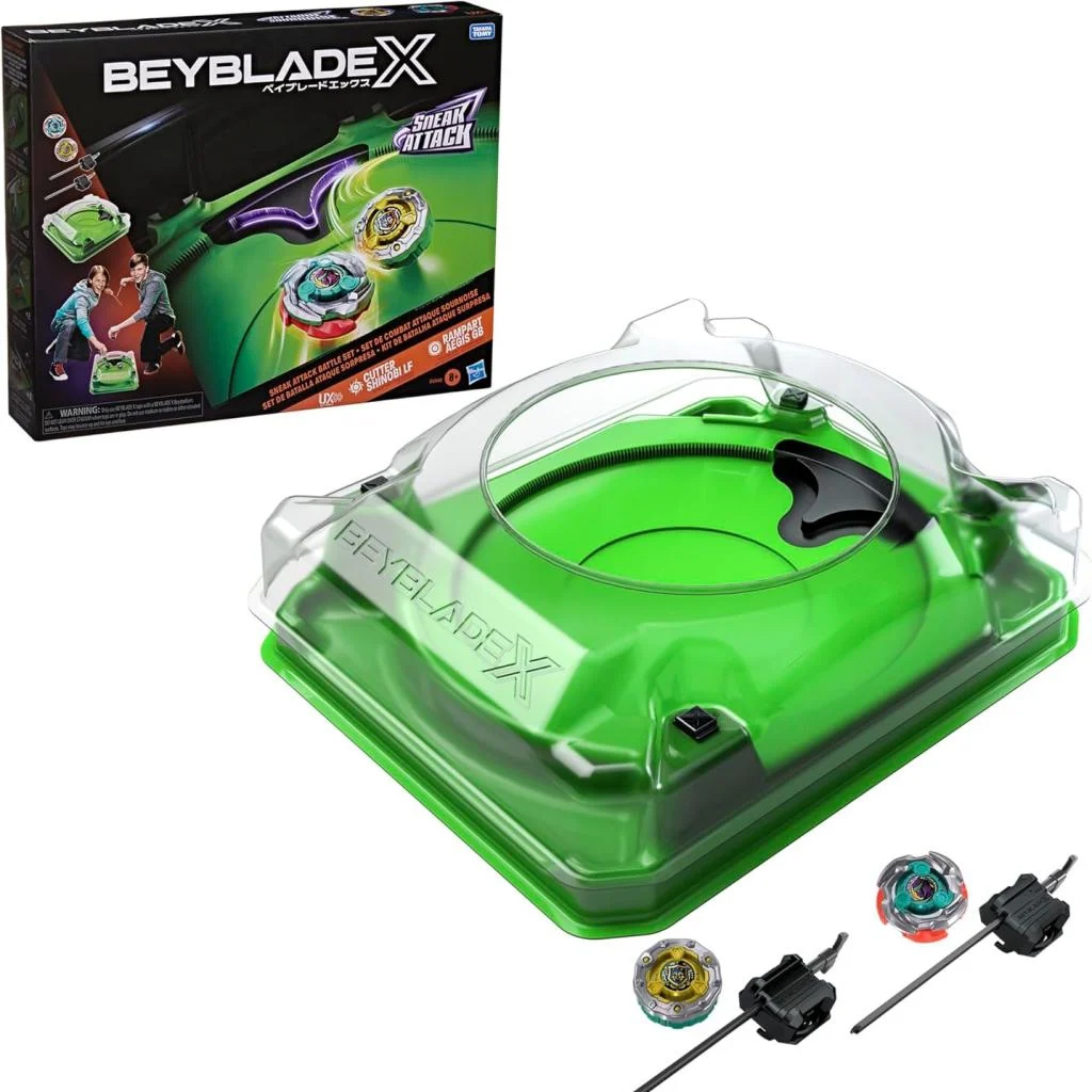 imagen de Beyblade X Batalla de ataque sorpresa arena 2db peonza - Hasbro 1