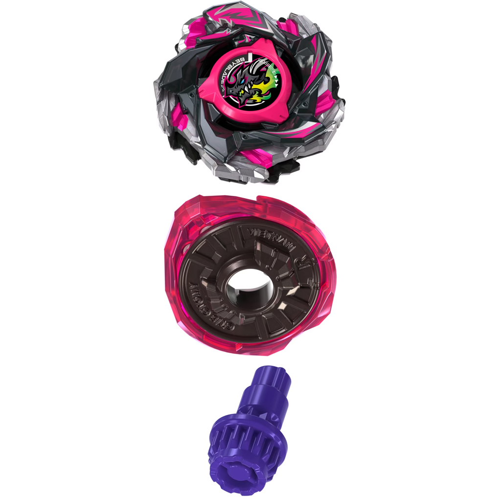 imagen de Beyblade X Paquete de inicio: Blitz Bahamut BK 1-50I peonza de inicio - Hasbro 2