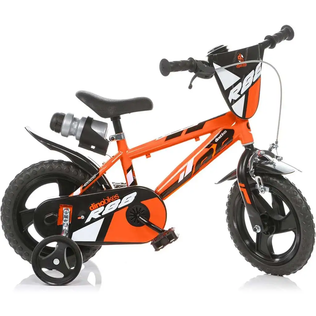imagen de Bicicleta de montaña R88 naranja para niños tamaño 12 1