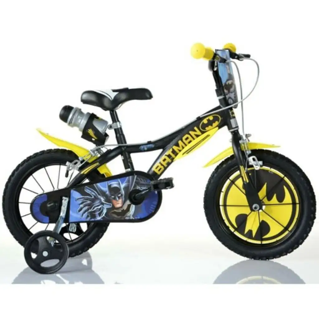 imagen de Bicicleta infantil Batman de tamaño 16 - Bicicleta Dino Bikes 1