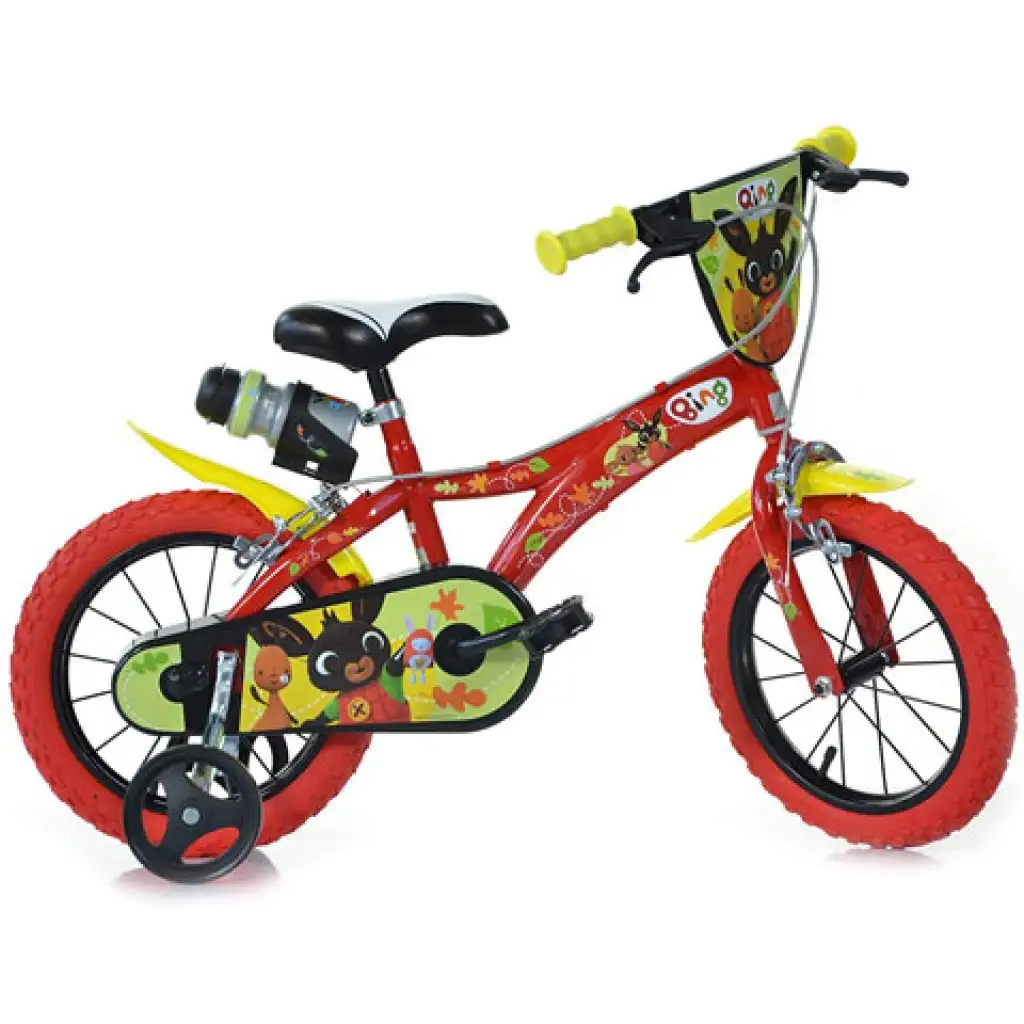 imagen de Bicicleta infantil Bing roja tamaño 14 - bicicleta Dino Bikes 1