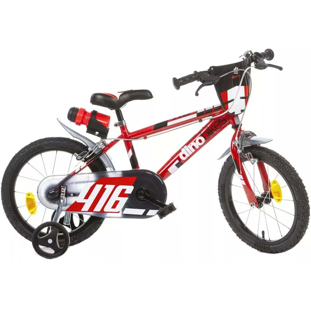 imagen de Bicicleta infantil roja Sfera de tamaño 16 - bicicleta Dino Bikes 1