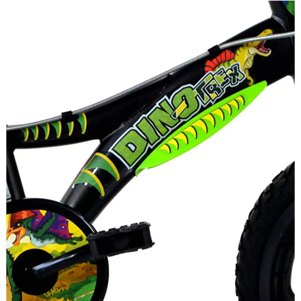 imagen de Bicicleta infantil T-Rex de dinosaurio tamaño 16 - bicicleta Dino Bikes 3