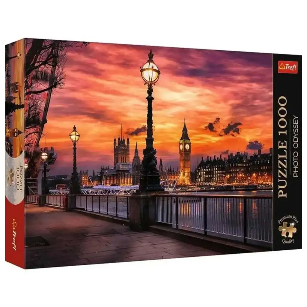 imagen de Big Ben, Londres rompecabezas premium de 1000 piezas - Trefl 1