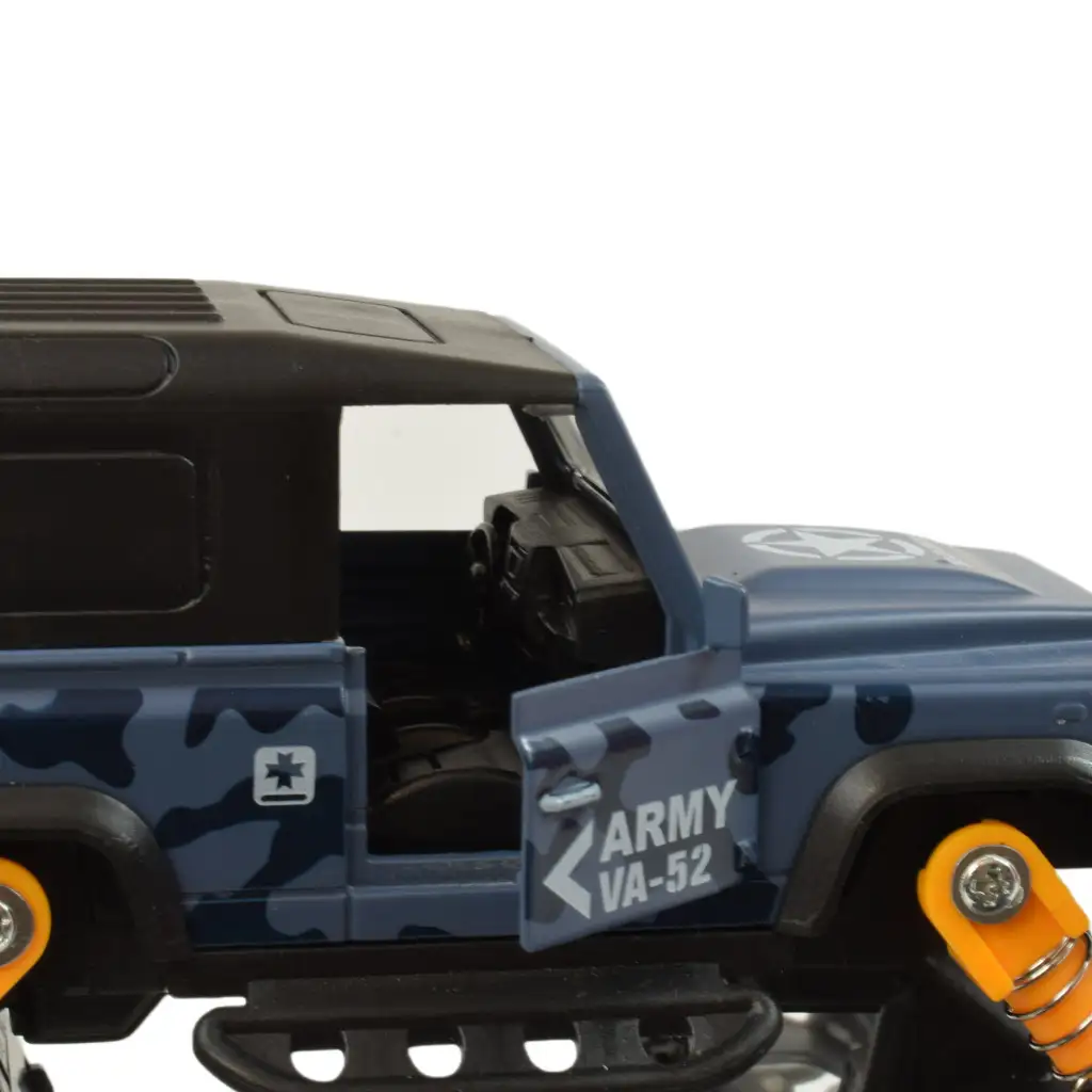 imagen de Big Foot Series: Vehículo todoterreno con ruedas de goma 13cm 4
