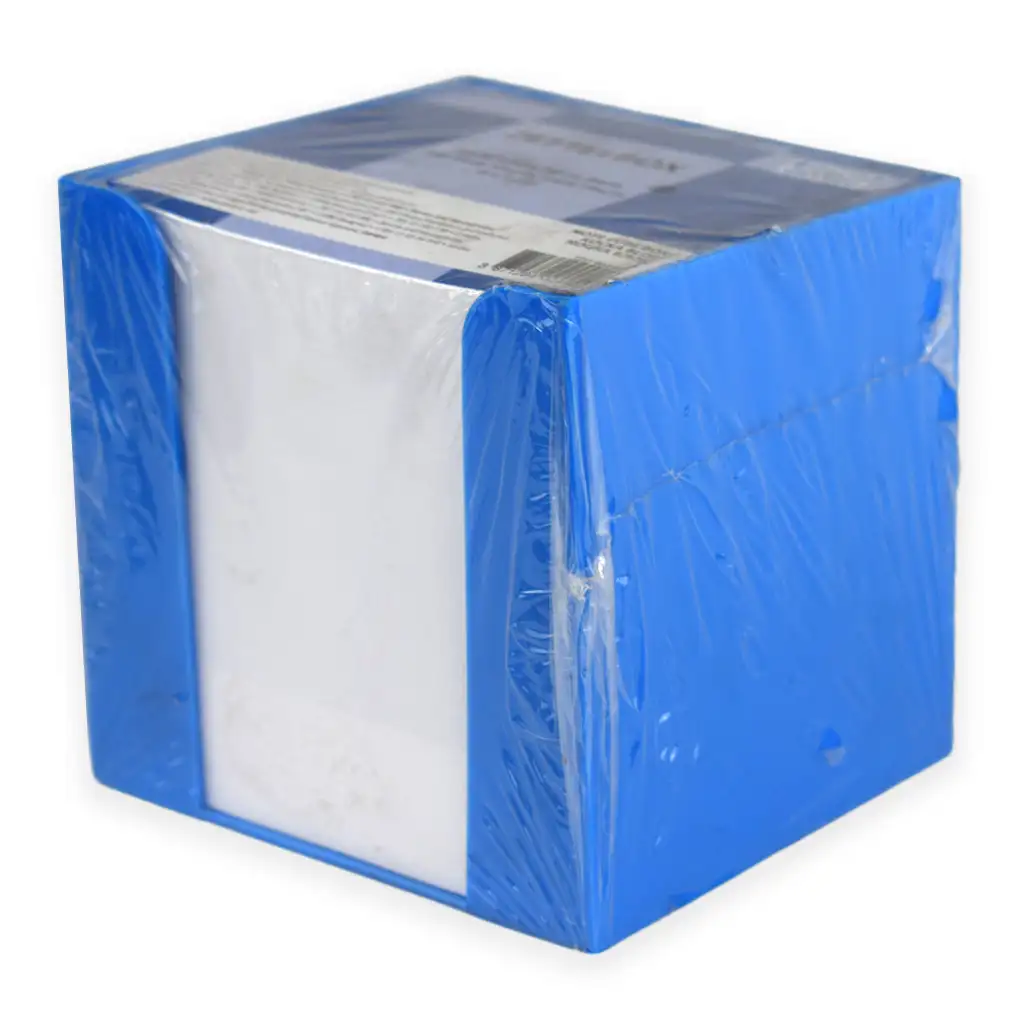 imagen de Bloc de notas en soporte azul de 750 hojas 9x9x9cm 1