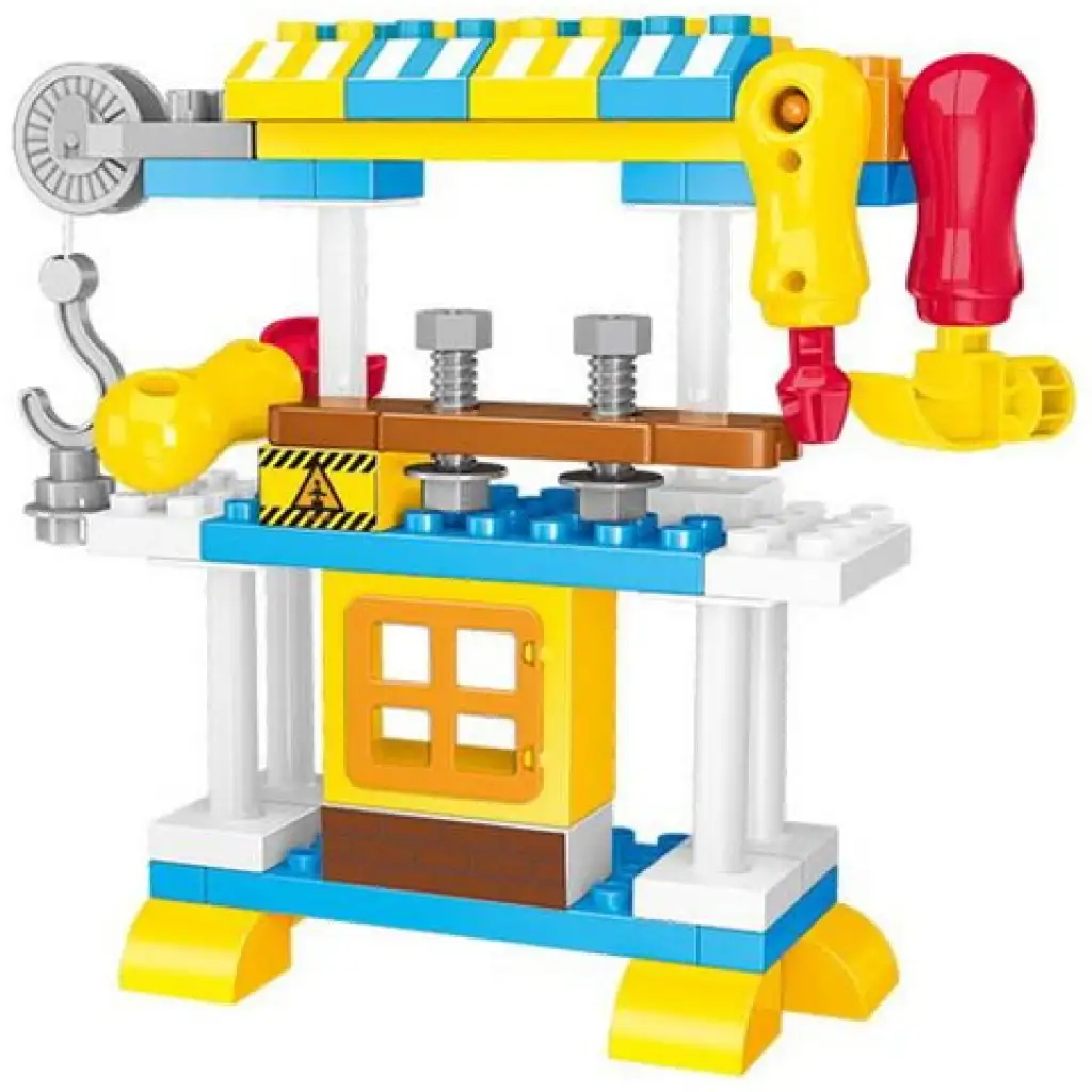 imagen de Bloques Mesa de trabajo set de juego de construcción 50 piezas 2