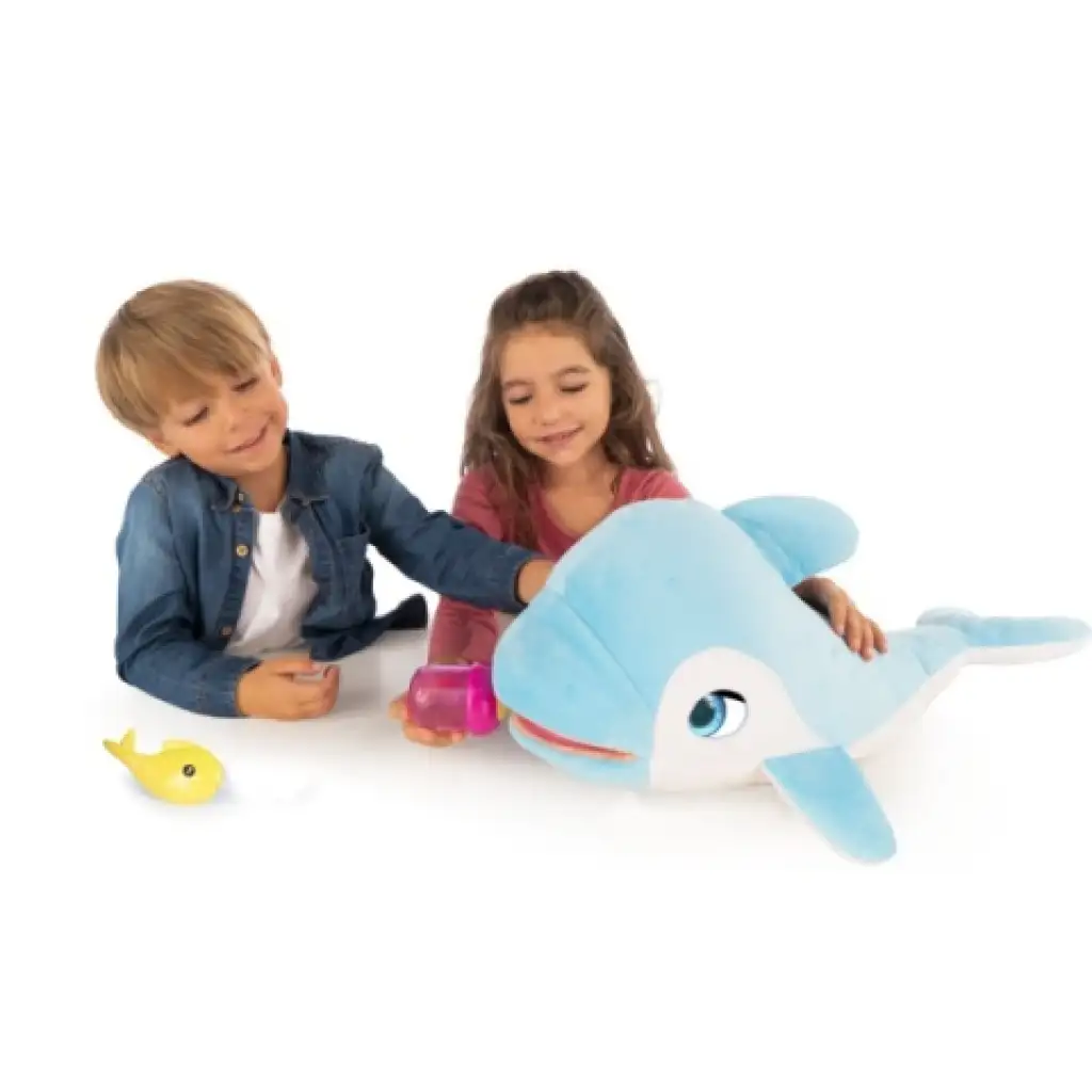 imagen de BluBlu delfín bebé de peluche interactivo 2