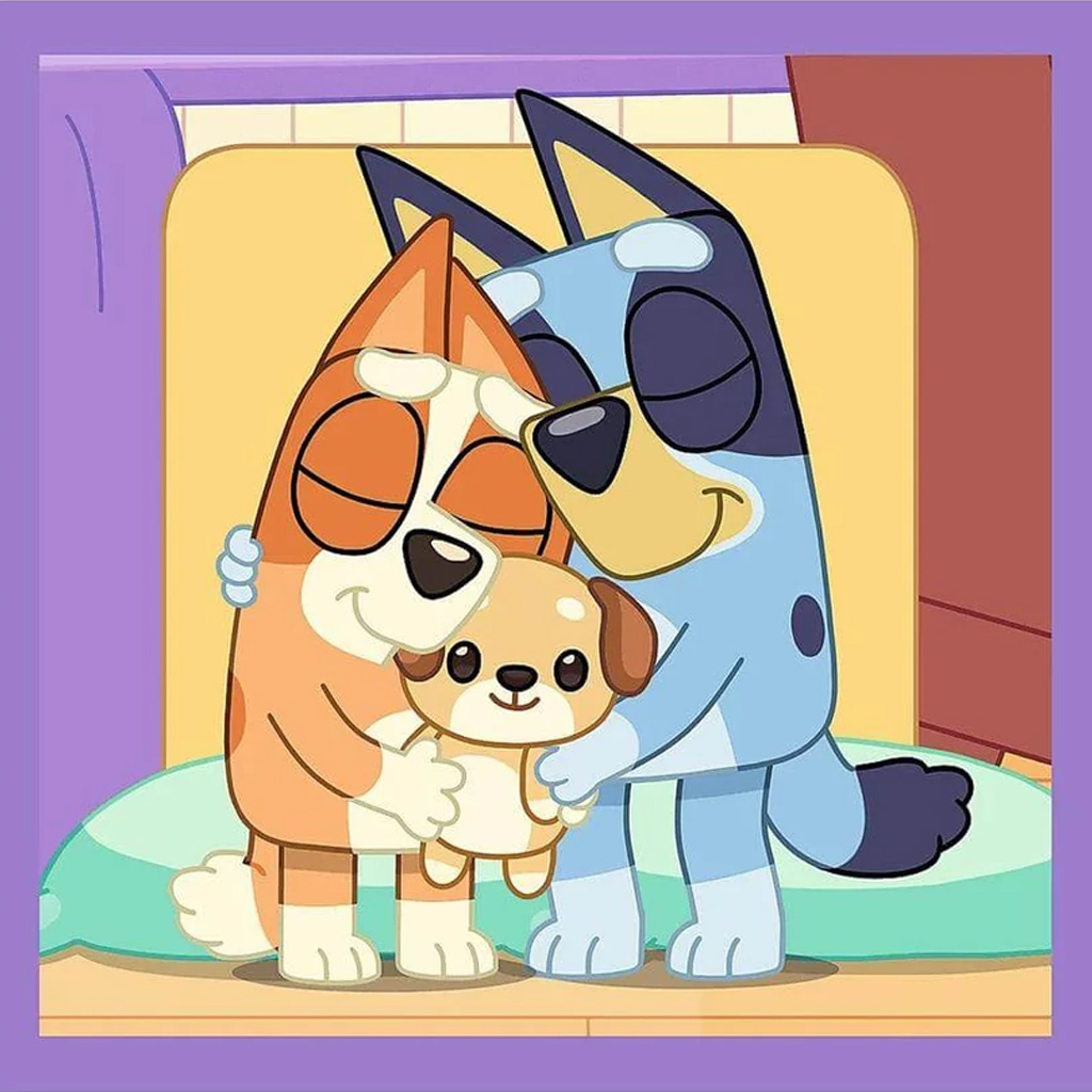 imagen de Bluey 3 en 1 puzzle de 20-36-50 piezas - Trefl 2