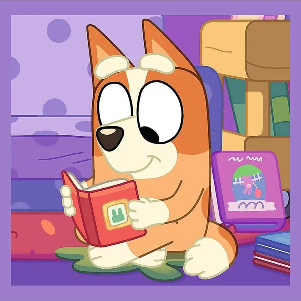 imagen de Bluey 3 en 1 puzzle de 20-36-50 piezas - Trefl 3