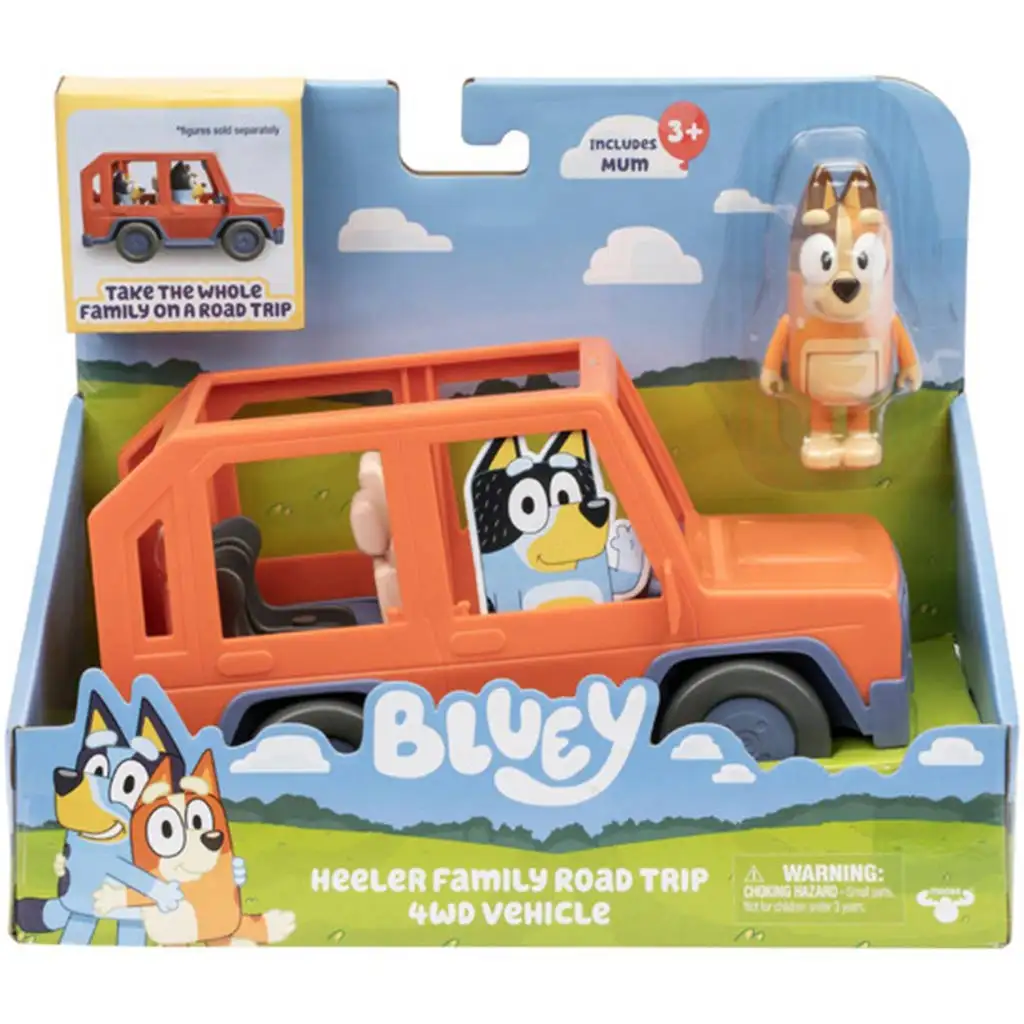 imagen de Bluey: 4x4 todoterreno con figura de Mama 1