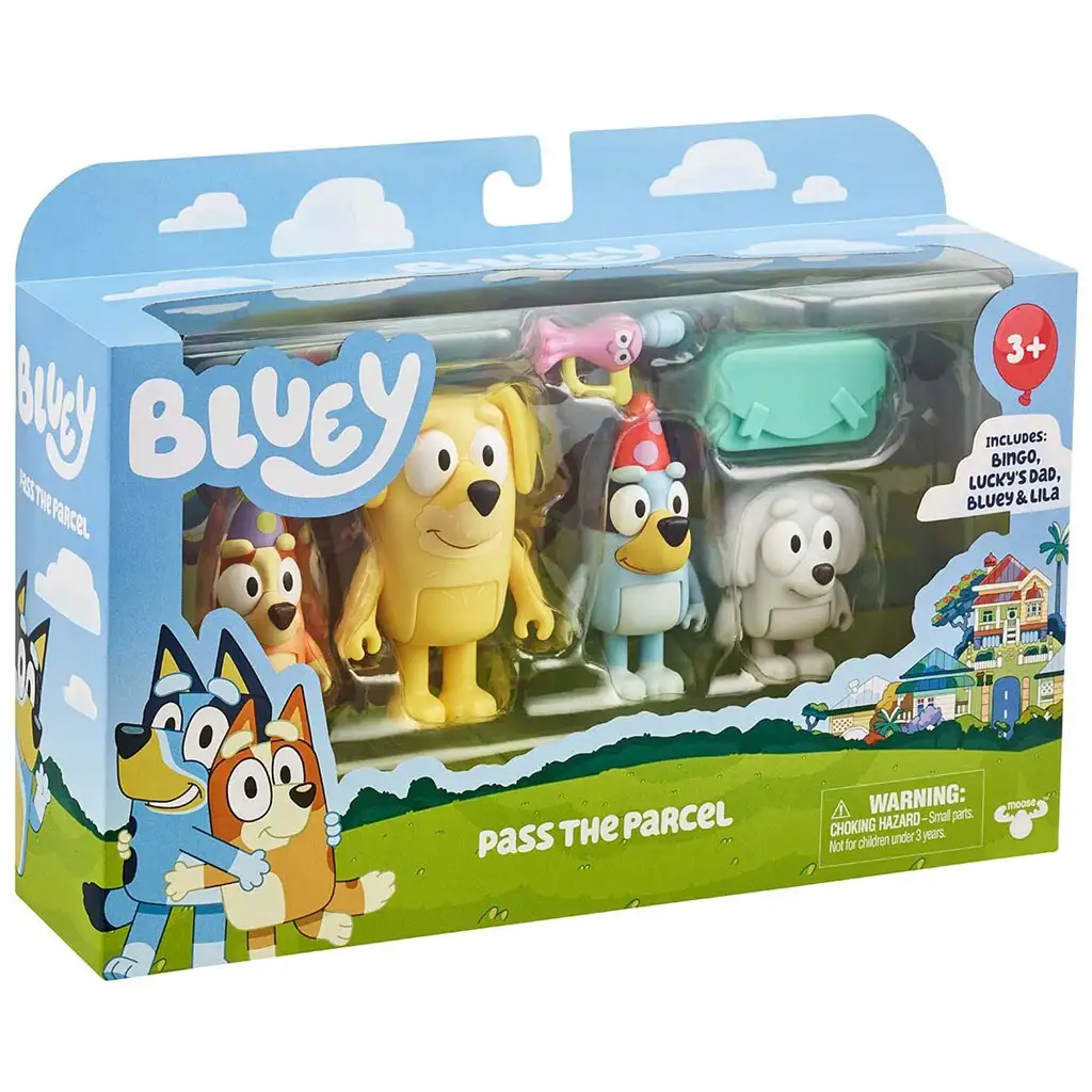 imagen de Bluey: Agrega más al paquete set de figuras de juego de 4 piezas 1