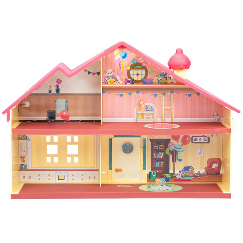 imagen de Bluey: Casa familiar festiva set de juego con figura festiva de Bluey 5