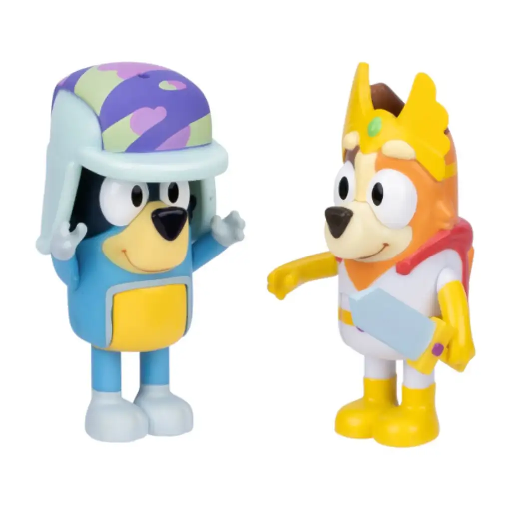 imagen de Bluey: Chilli y Bandit Cuento de Hadas Set de Figuras de 2 Piezas 2