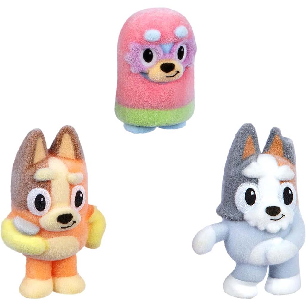 imagen de Bluey Fuzzies Episodio set de 3 piezas - Abuelos 2