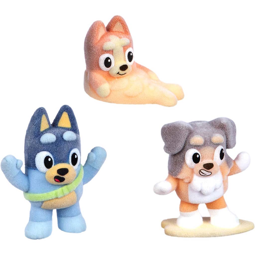 imagen de Bluey Fuzzies Episodio set de 3 piezas - La playa 2