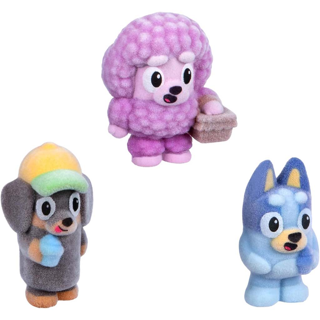 imagen de Bluey Fuzzies Episodio set de 3 piezas - Tierra de Sombras 2