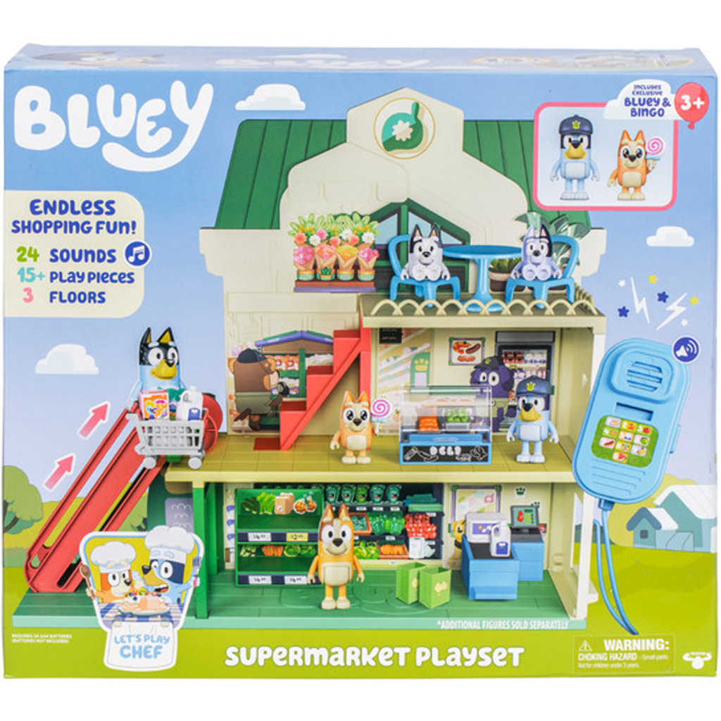 imagen de Bluey: Gran conjunto de juego del supermercado 1