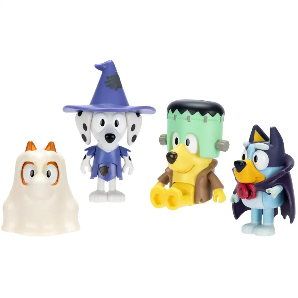 imagen de Bluey: Halloween set de figuras de 4 piezas 2