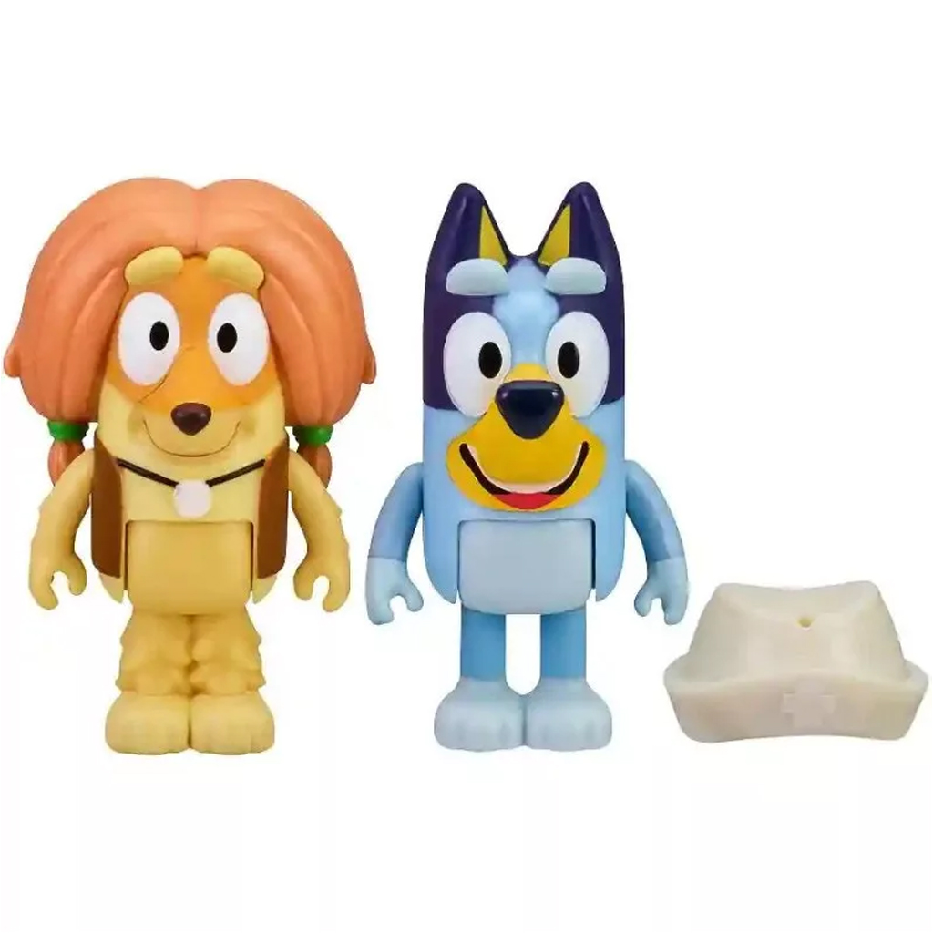 imagen de Bluey: Paquete de figuras de personajes dobles - Médico 2