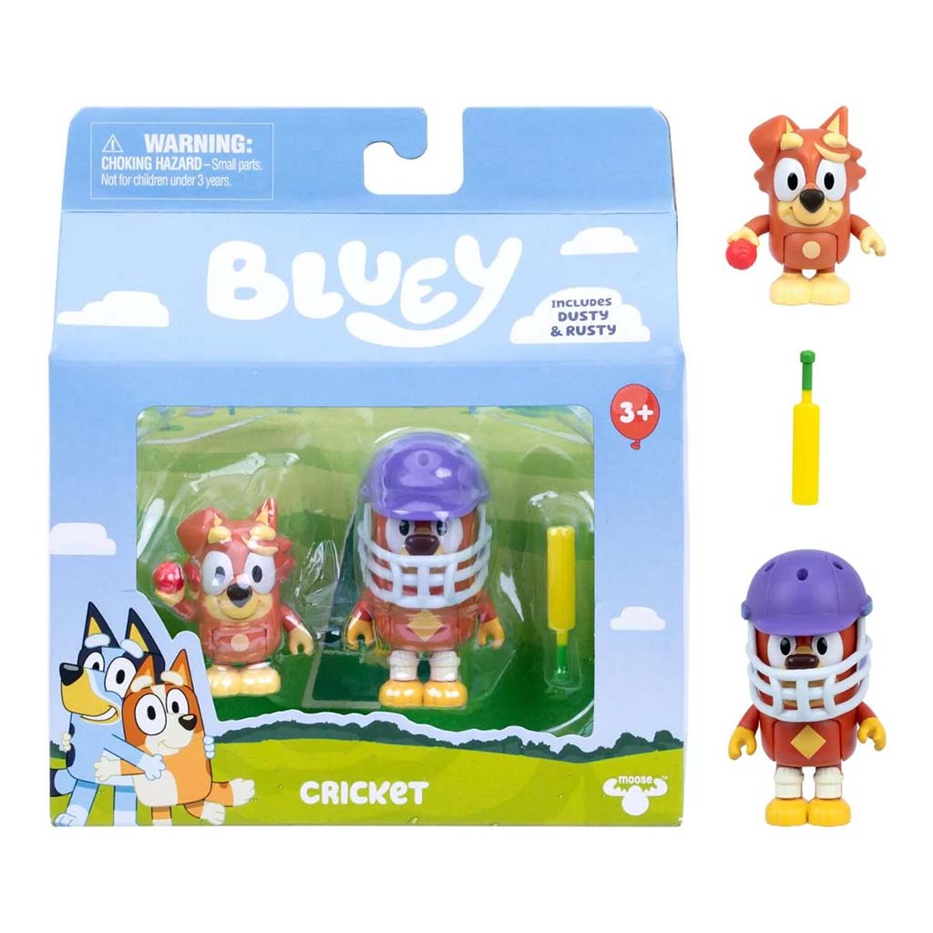 imagen de Bluey: Paquete de figuras dobles - Cricket 2