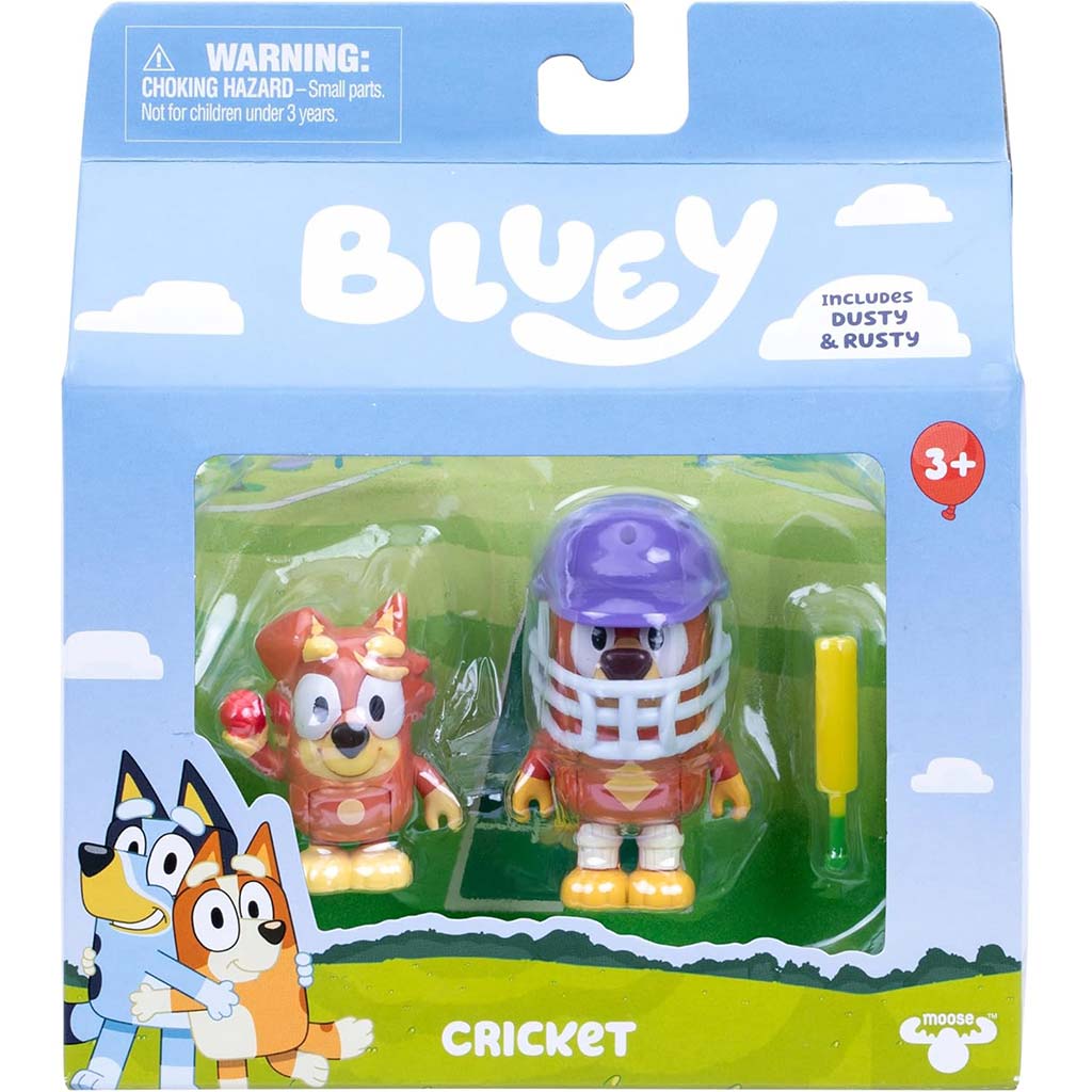 imagen de Bluey: Paquete de figuras dobles - Cricket 1