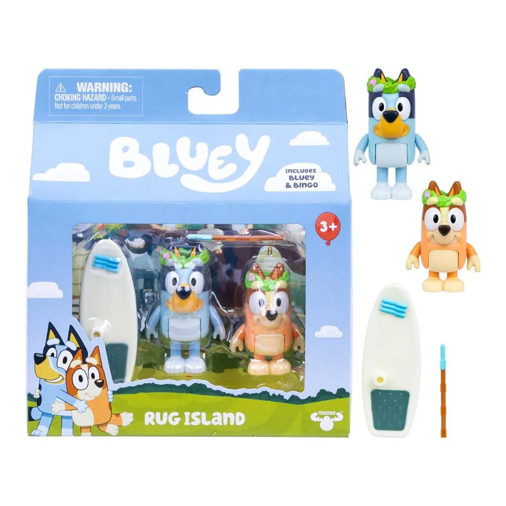 imagen de Bluey: Paquete de figuras dobles - Isla 2