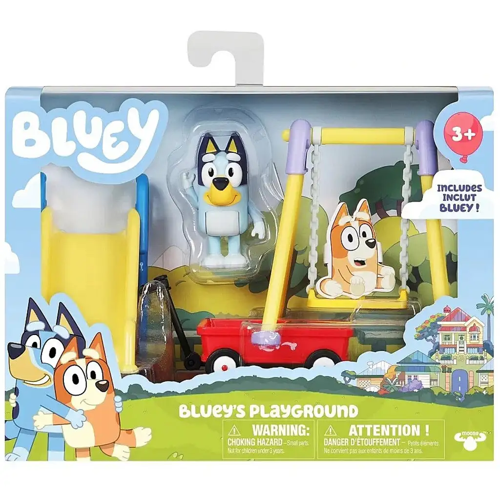 imagen de Bluey: Set de figuras del parque de Bluey 1