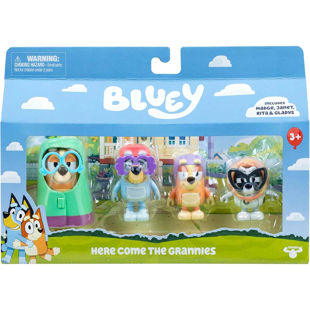 imagen de Bluey: Set de juego de abuelas de 4 piezas 1