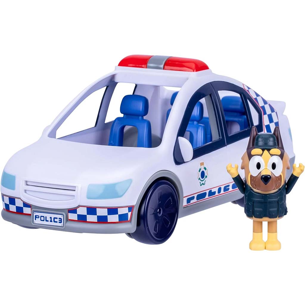 imagen de Bluey: Set de juego de coche de policía con figura 4