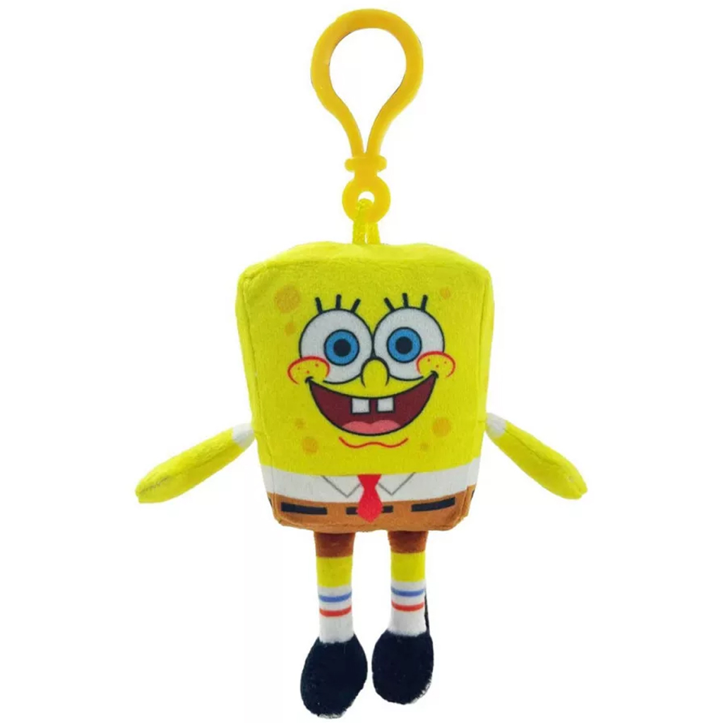 imagen de Bob Esponja: Clip de peluche para bolso, 13 cm - Bob Esponja 1