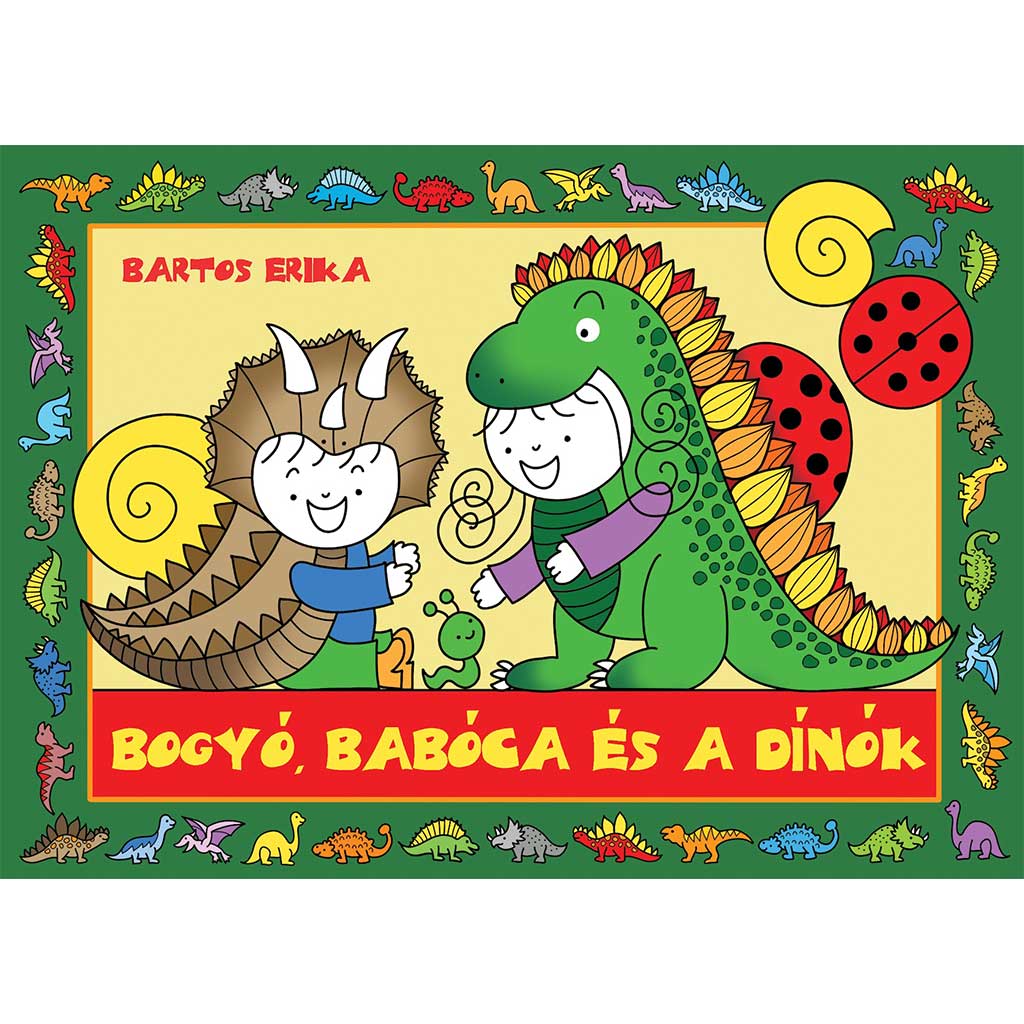 imagen de Bogyó, Babóca y los Dinosaurios libro de cuentos - Pagony 1