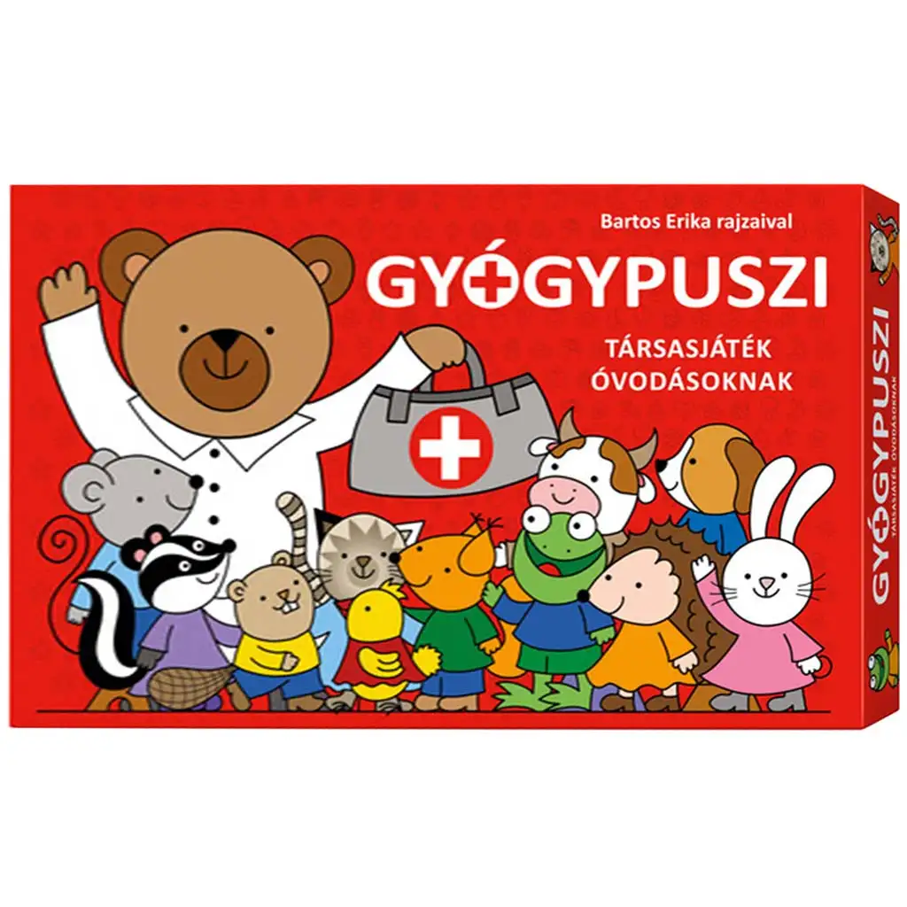 imagen de Bogyó y Babóca: Juego de mesa de besos curativos para niños en edad preescolar 1