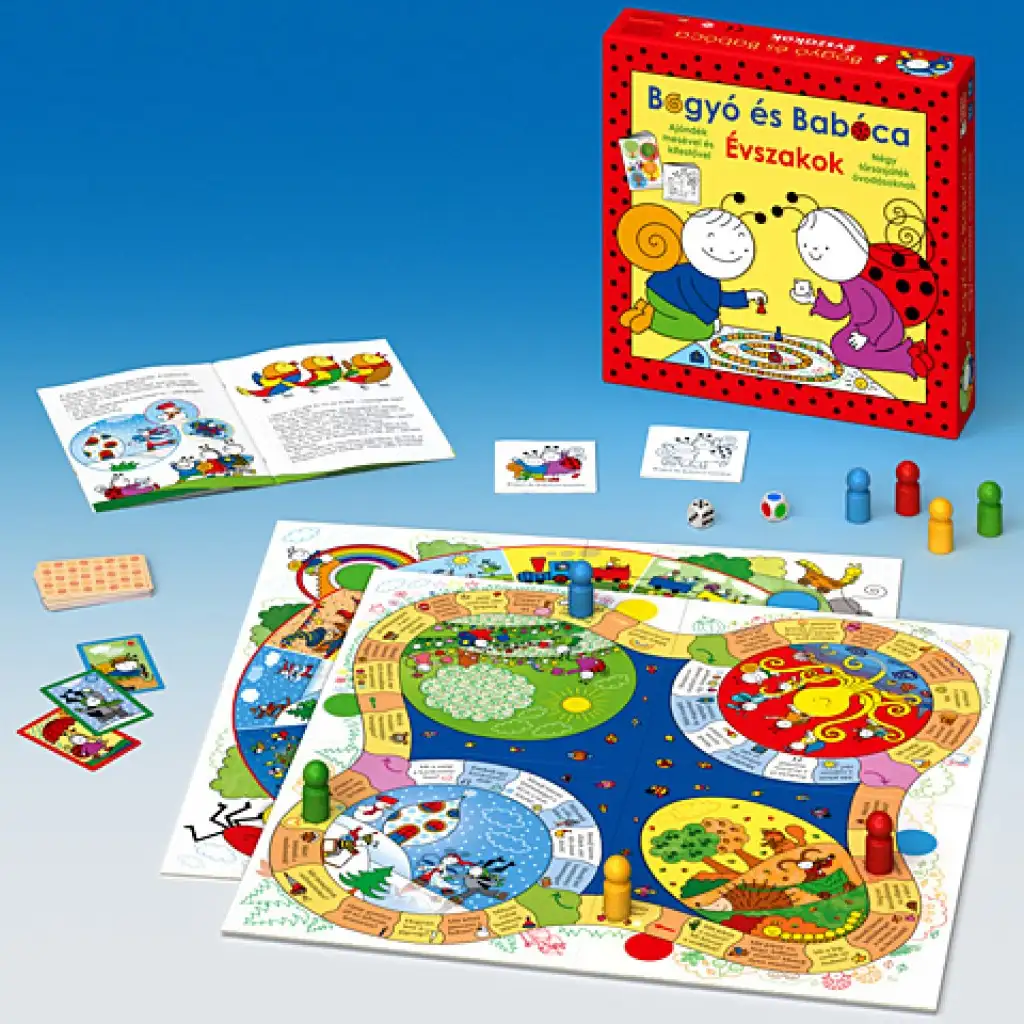imagen de Bogyó y Babóca: Set de juego de mesa de las estaciones 2