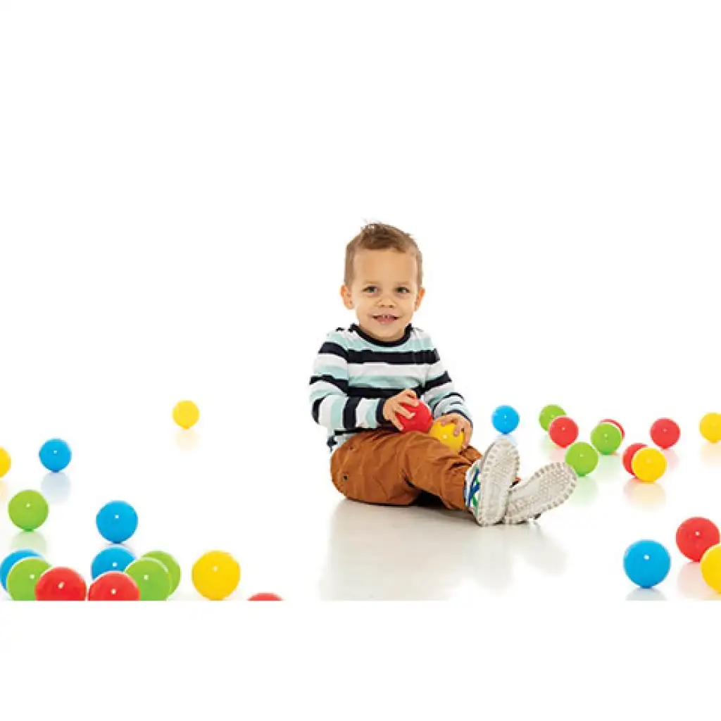 imagen de Bola de colores en red 100ud - D-Toys 2