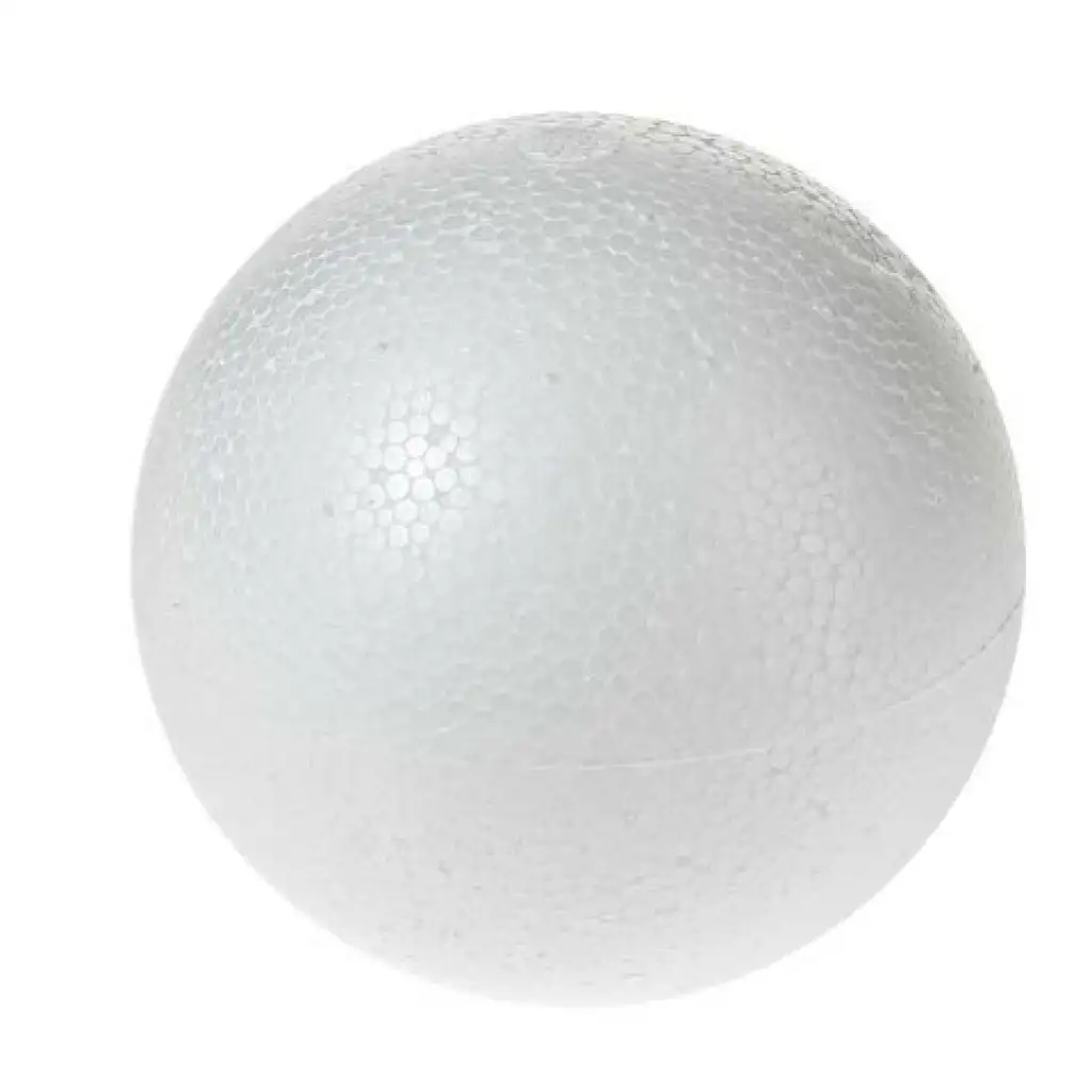 imagen de Bola de poliestireno decorativa 10cm 1ud 1