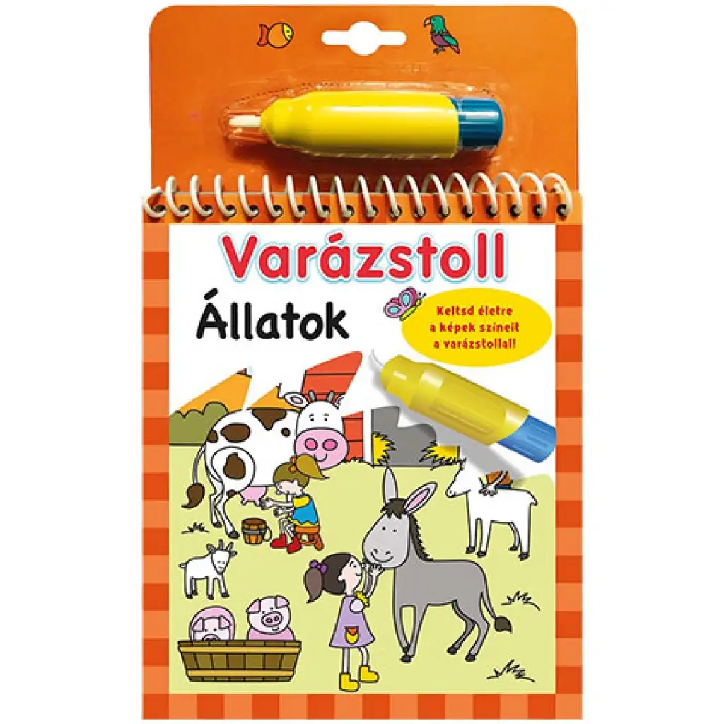 imagen de Bolígrafo mágico - Animales para colorear 1
