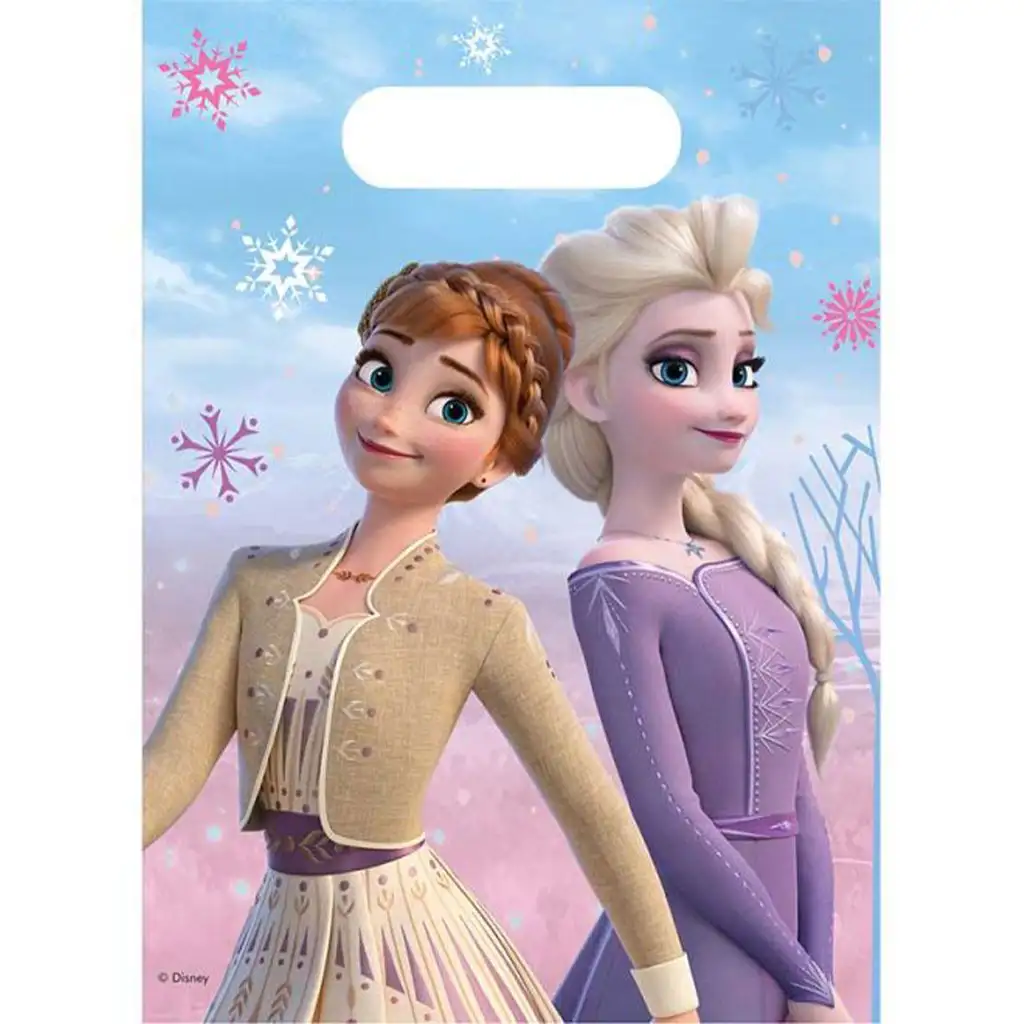 imagen de Bolsa de regalo con diseño de Frozen 2, set de 6 piezas 1