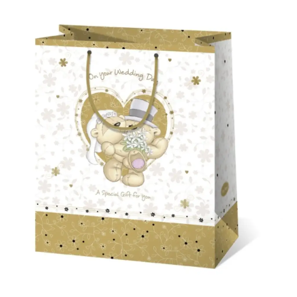 imagen de Bolsa de regalo gigante para el día de la boda 33x45x15cm 1