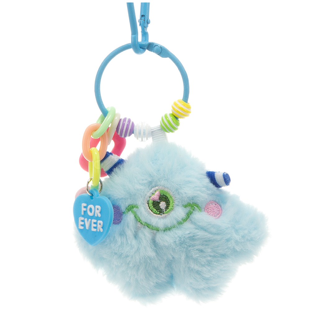 imagen de Bolsa pompon Monstruo - turquesa 1