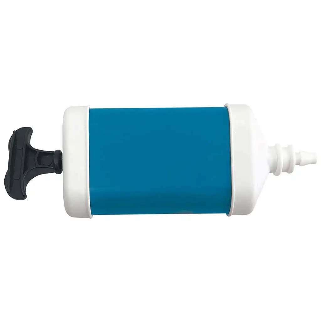 imagen de Bomba de globo azul – inflador manual 1