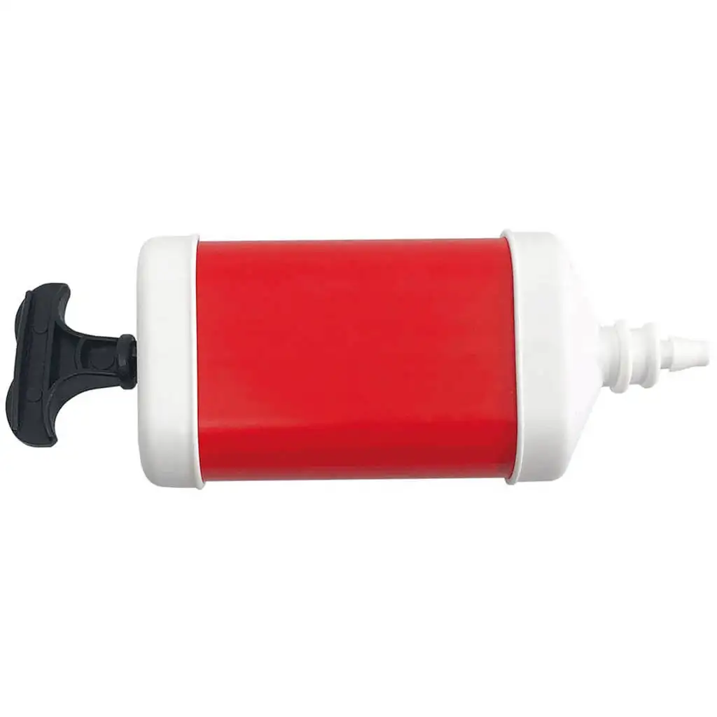 imagen de Bomba de globo roja – inflador manual 1