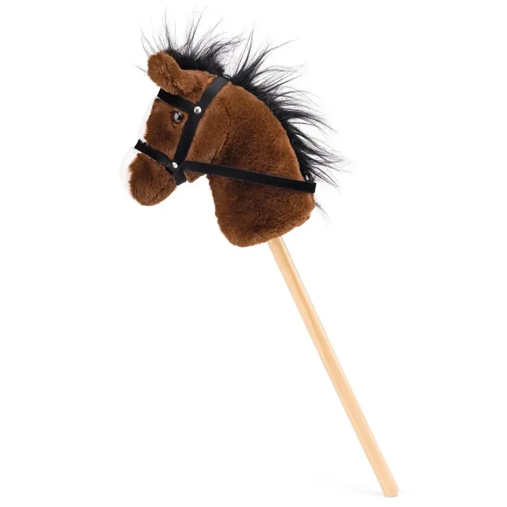 imagen de Bonnie el caballito de hobby color marrón oscuro - Woodyland 1