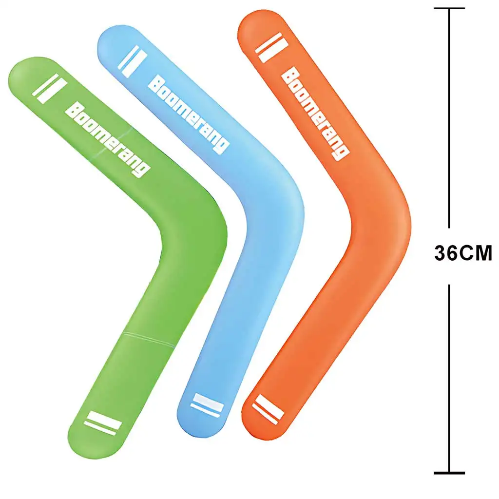 imagen de Boomerang: Boomerang de varios colores 36cm 1ud 2