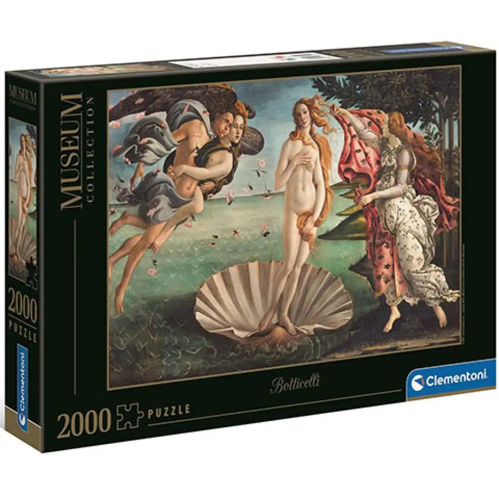 imagen de Botticelli: El nacimiento de Venus Puzzle Museo HQC 2000 piezas - Clementoni 1