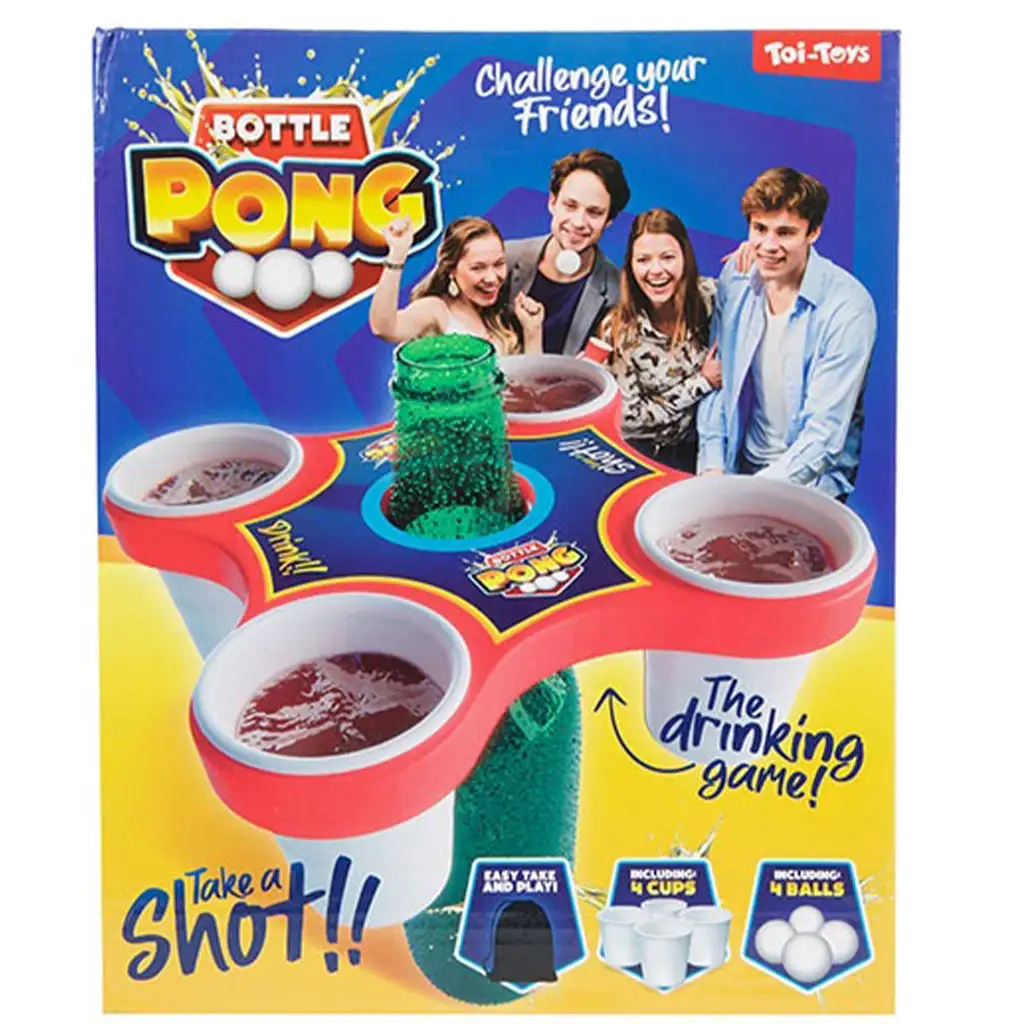 imagen de Bottle Pong Sörpong Party juego de mesa 1